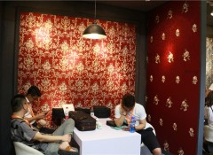 上海墙布展：锦尚帛美演绎墙布美学，这才叫真材实料—展会新品
